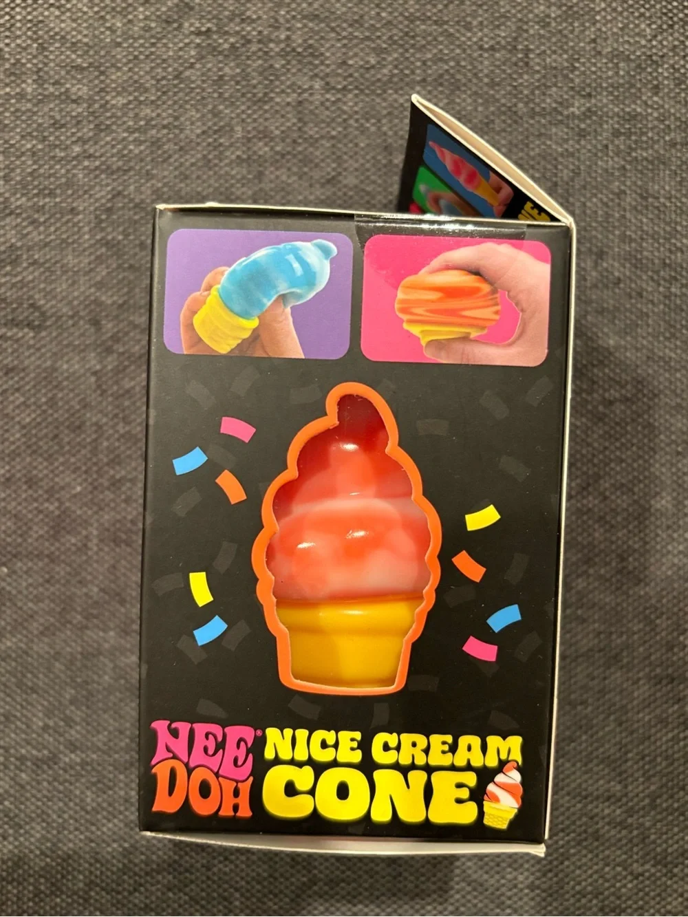 NeeDoh Nice Cream Cone - Orange